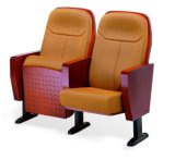 Wooden Armrests Auditorium Seating (CH378F-1)