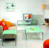 Glass Furniture - Glass Coffee Table (B-242)
