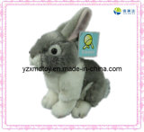 Sweet Plush Toy Cute Grey Rabbit Toy