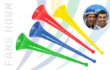 Vuvuzela/Fan Horns