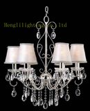 Cloth Shade Chandelier (HLH-22060-6)