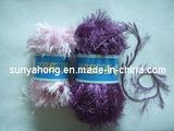 Long Hair Polyester Feather Yarn