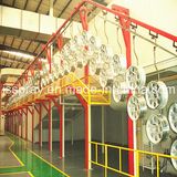 Electrostatic Automatic Paint Spraying Machine for Hub