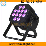 12 PCS 6in1 LED Flat PAR Stage Light