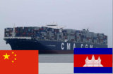 LCL Ocean Shipping Service From Shanghai China to Phnom Penh, Sihanoukville, Cambodia