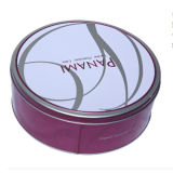 Round Tin Can Chocolate Packaging Box
