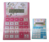 10 Digits Desktop Calculator with Colorful Plastic Body and Artwork Printing (LC261A)