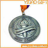 Newest Customized Souvenir Metal Medal with Lanyard (YB-m-007)