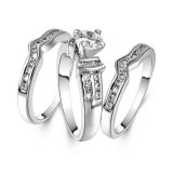 Elegant Luxury Fashion Costume Jewelry Accessories Diamond Wedding Ring