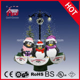 2015 Snowing Christmas Decorations with Umbrella Base