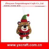 Christmas Decoration (ZY14Y06 20CM) Christmas Tiger Toy