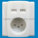 5V 24000mA France USB Wall Outlet