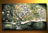 Modern Abstract Tree Oil Painting Home Decoration (LA1-046)