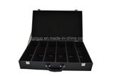 Hot Selling Popular Six Bottle Black Leather Wine Box