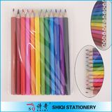 Top Quality with Printing Triangle Promotion Wood Pencil / Sq1247