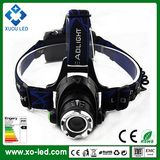 Aluminum Alloy 12W Headlamp 2000lm 4.2V CREE T6 LED Headlight for Camping