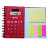 Notebook Calculator with Sticky Note (LC852B)