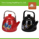 Color Enamel Kettle with Griddler Inside (BY-3201)