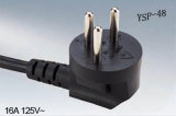 Si 32 Israel 3p Power Cord Plug with Sii Certification.