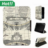 Shockproof Case for Amazon Kindle Fire HD PU Leather World Map Cover Case