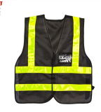 Black Reflective Safety Clothing for Work