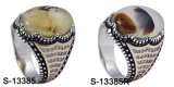 Fashion Accessories/925 Sterling Silver Jewellery Man Ring (S-13385)