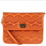 2016 Ss New Arrival Laser Cut PU Satchel Bag (ZX20087)