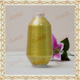 St Type Golden Plastic Pipe Metallic Yarn for Embroidery