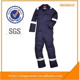 Navy Fire Retardant Anti Static Oil Field Winter Clothes