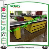 2015 New Design Supermarket Checkstand on Sale with Conveyor Belt