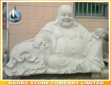 Stone Laughing Buddha Statue Hand Made
