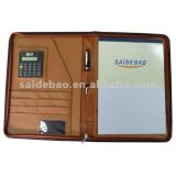 Promotional Leather Portfolio Stationery with Pen