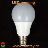 A60 LED 7 Watt Plastic Housing with Big Angle Diffuser