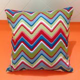 Fashion Geometry Digital Cushion Linen Pillow