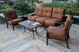 Cast Aluminum Sofa Chat Group Furniture