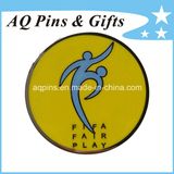 Metal Souvenir Badge with Soft Cloisonne (badge-052)