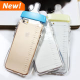 Creative Design Baby Milk Bottle Soft Clear TPU Case for iPhone 6