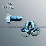 Steel Fastener Hexagon Head Thread Bolt (FLG008-3)