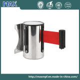 Stainless Steel Retractable Belt Stanchion Wall Cassette
