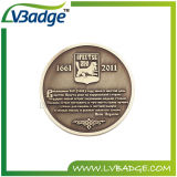 Factory Direct Sell Customized Antique Brass Challenge Coin