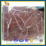 Rosso Levanto White Stripes Red Marble Slab (YQZ-MS1026)