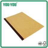 Kraft Paper Exercise Notebooks with Black Bandage