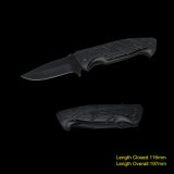 Folding Knife with Anodized Aluminum Handle (#3709)