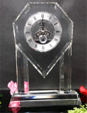 Pure Crystal Clock for Business Gift or Decoration
