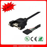 USB Panel Mount Extension Cable