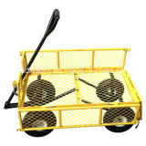 Metal Garden Cart with Removable Folding Sides (TC1804A-N)