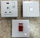 13AMP Switches and Sockets with Neon