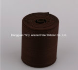 100mm Black Polyester Cotton Elastic Webbing