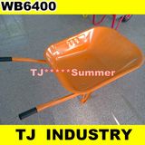 Paint Plated / Power Coated / Powder Coated Wb6400 Wheel Barrow