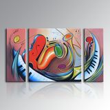 100% Handmade Modern Wall Decor Art Simple Abstract Painting (XD3-197)